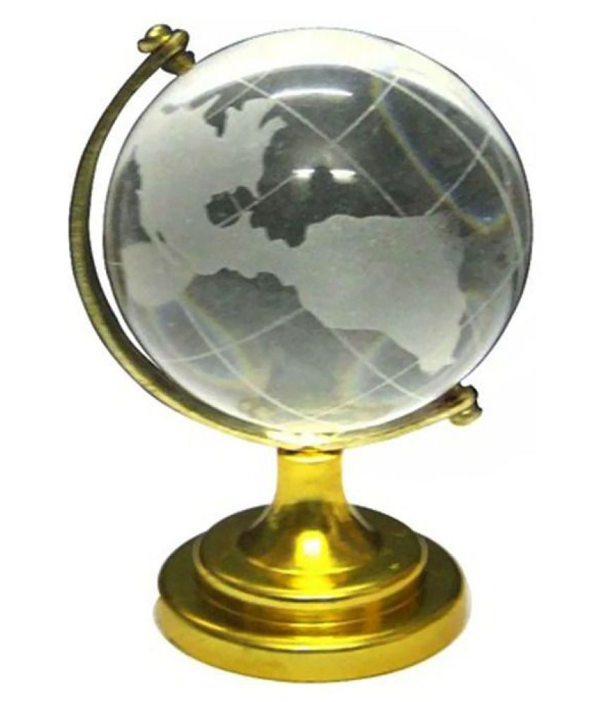     			nitin collection Crystal 5 Cm Globe For Success