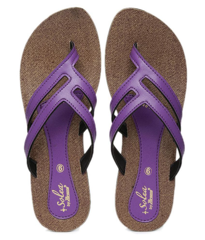 Paragon Purple Slippers Price in India- Buy Paragon Purple Slippers ...