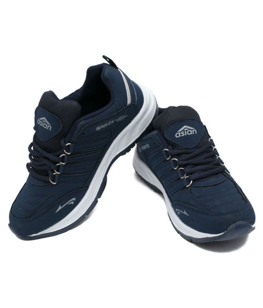 asian sneakers blue casual shoes