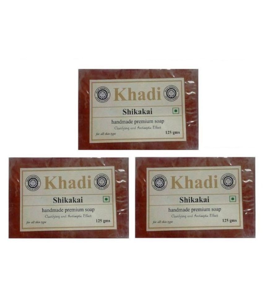     			Khadi Herbal Shikakai Soap 375 gm