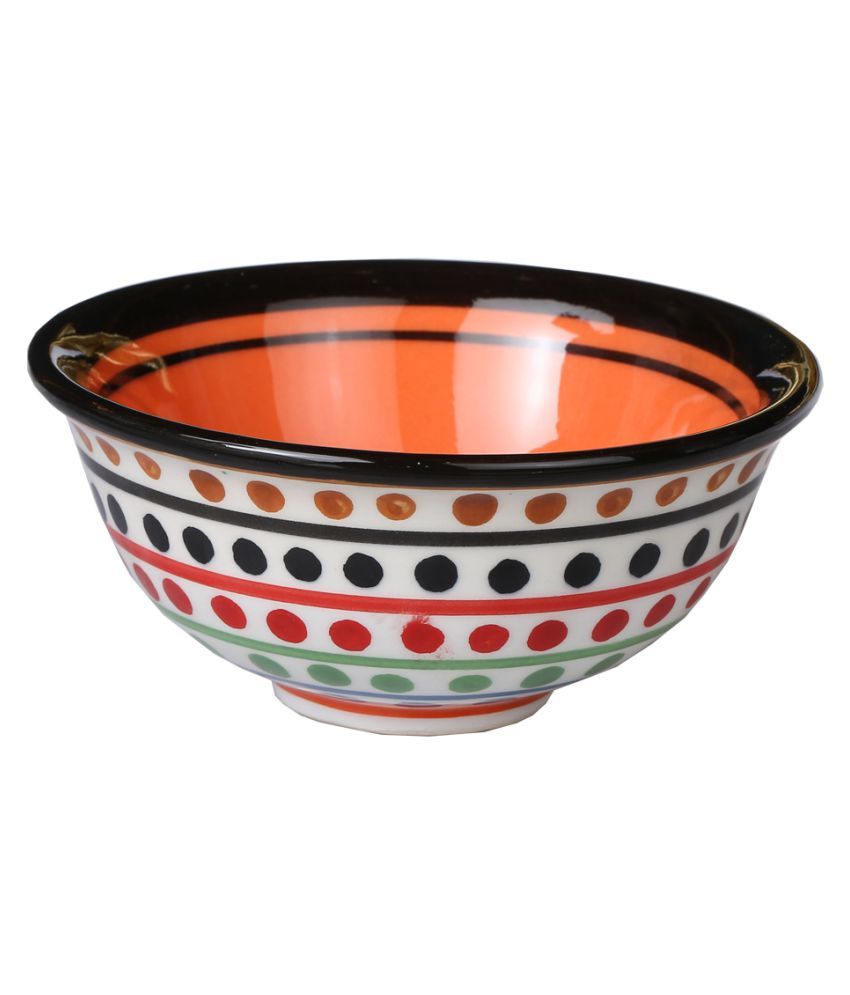 Caffeine 1 Pcs Ceramic Cereal Bowl 200 mL: Buy Online at Best Price in ...