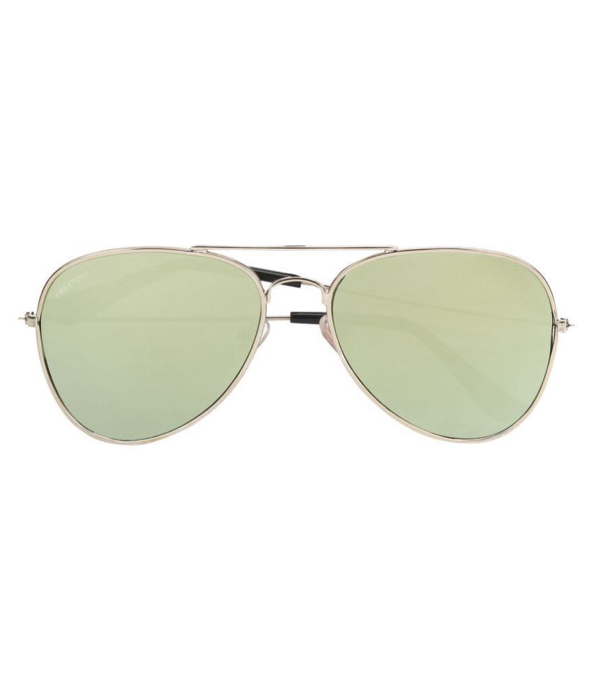 Creature Green Aviator Sunglasses ( SUN-142 ) - Buy Creature Green ...