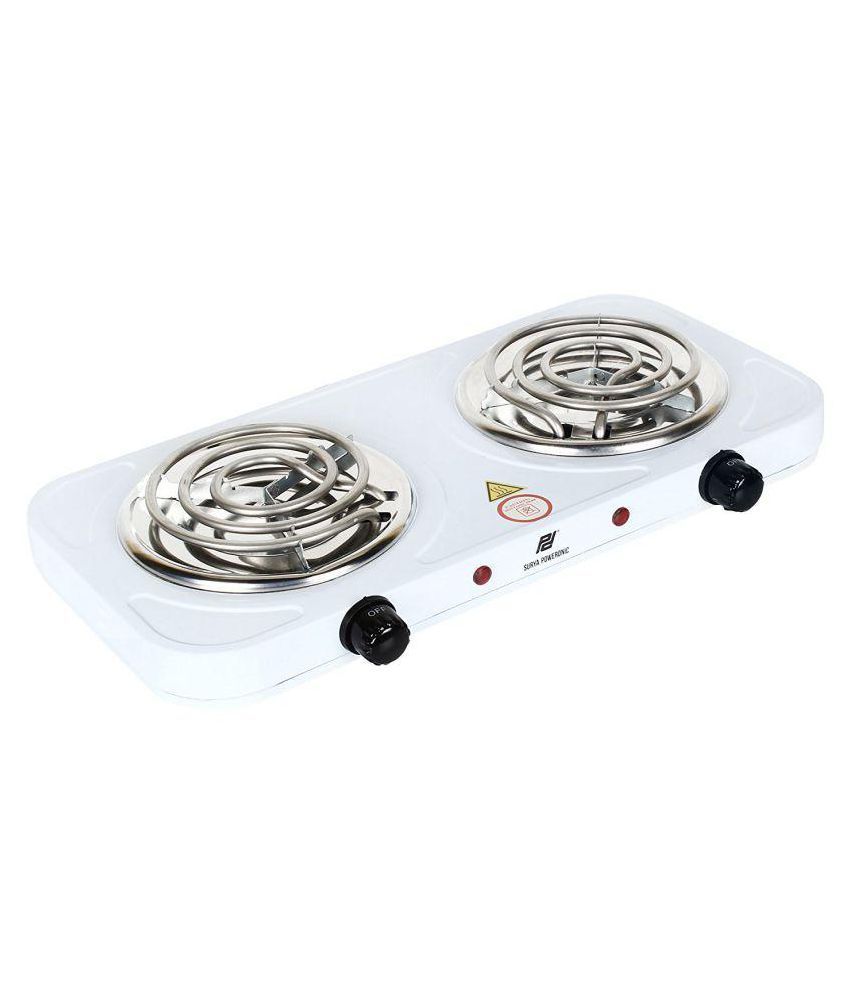 Pgt Pgt Surya Double Burner Pr C203 2000 Watt Induction Cooktop