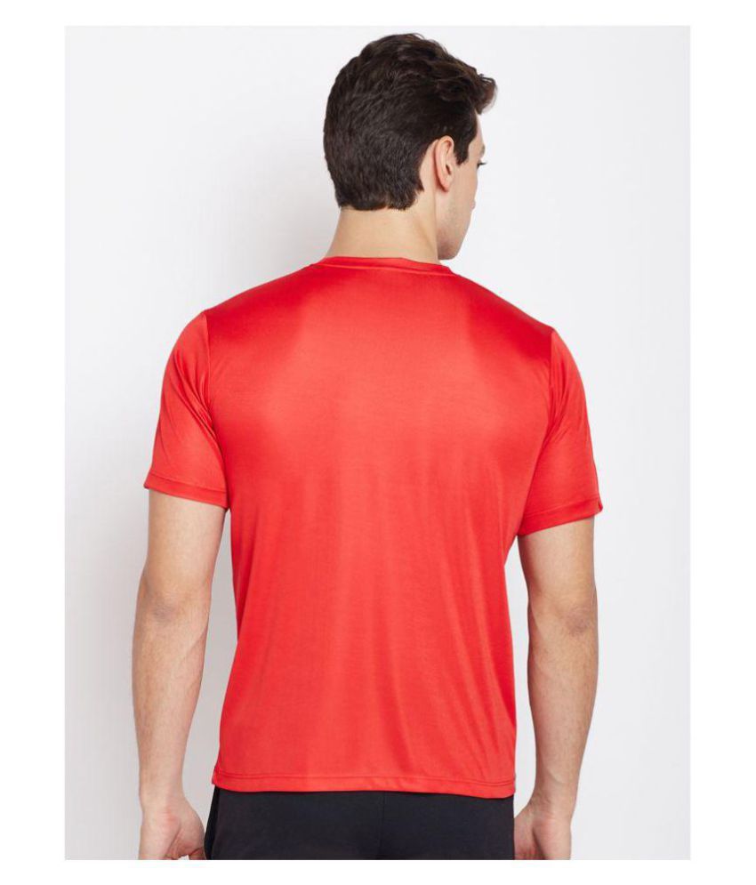 KXIP Red Polyester T-Shirt - Buy KXIP Red Polyester T-Shirt Online at ...