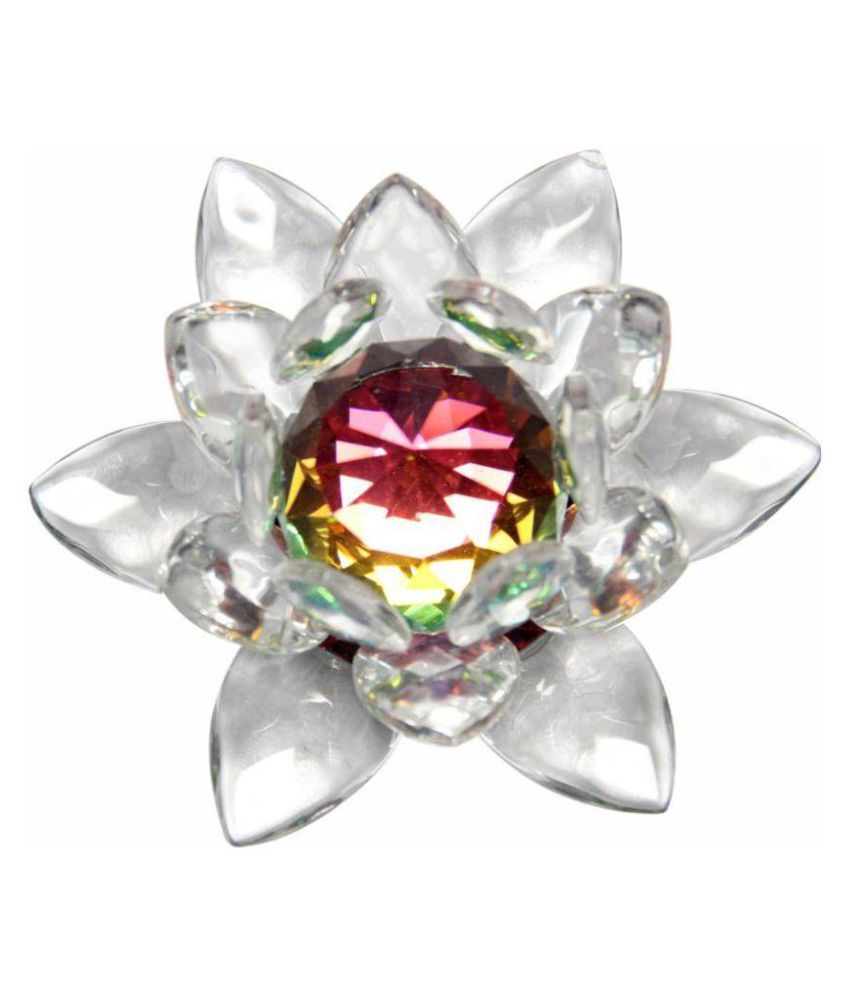     			DD1  Feng Shui / Crystal Lotus For Wealth And Happiness