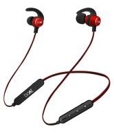 boAt Rockerz 255 Neckband Handsfree Wireless Earphones bluetooth headphone With Mic (Red)