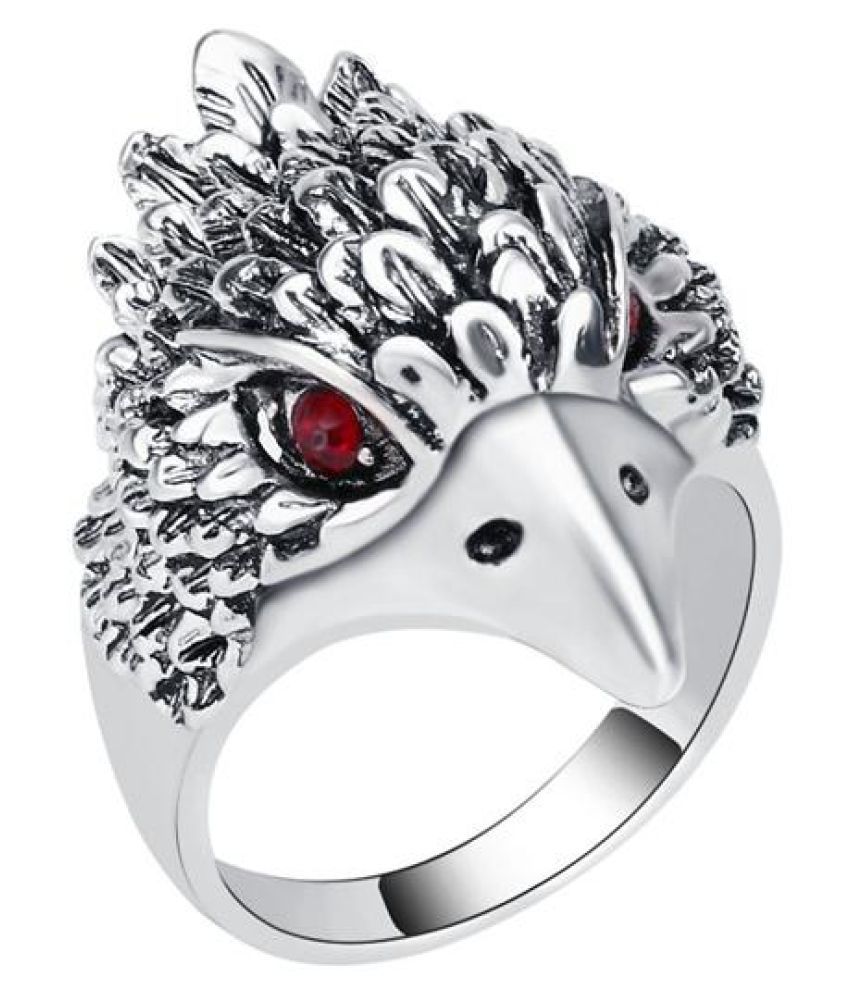 Punk Animal Ring Eagle Head Plating Silver Vintage Inlay Big Rings for Men  Wholesale Jewelry: Buy Punk Animal Ring Eagle Head Plating Silver Vintage  Inlay Big Rings for Men Wholesale Jewelry Online