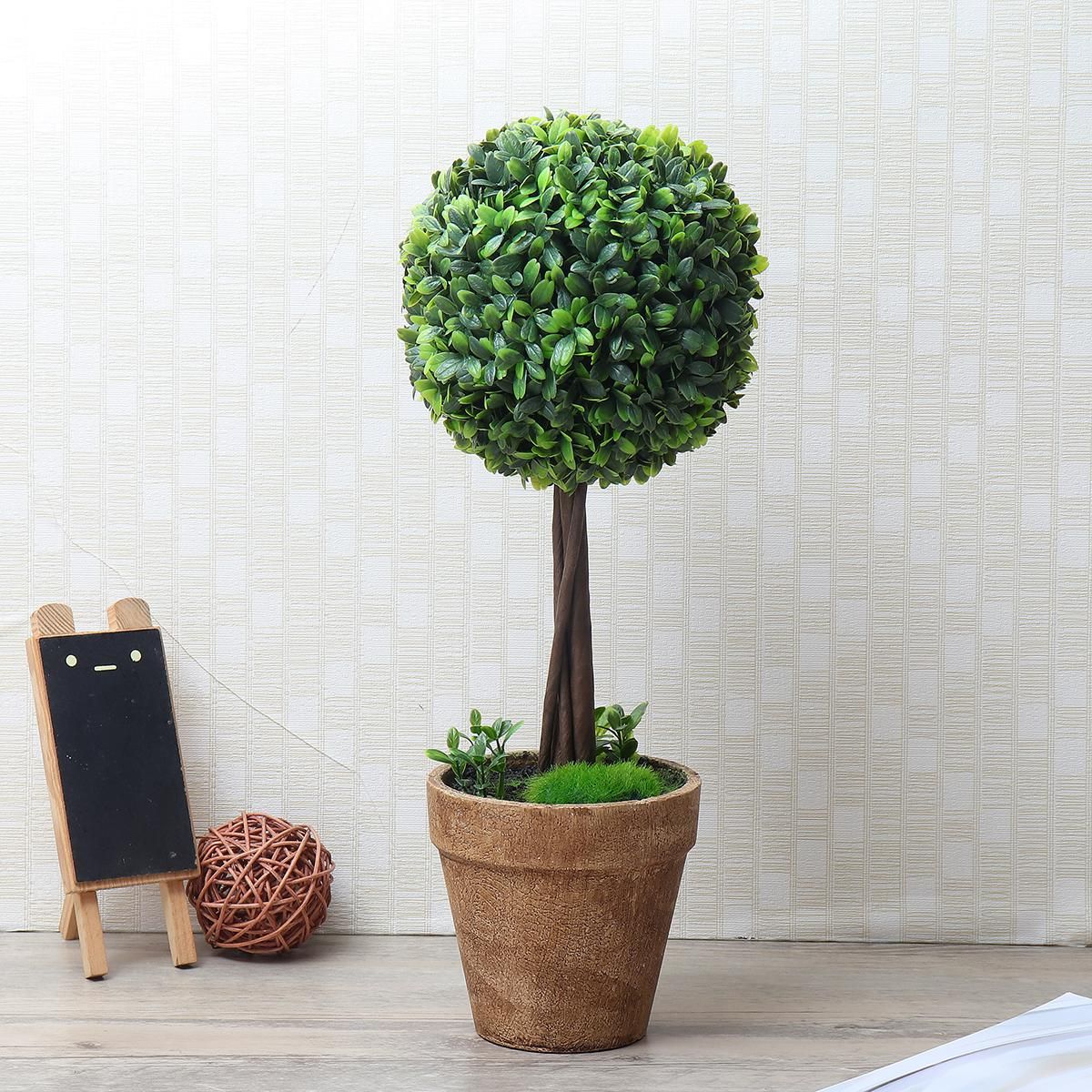 New Grass Ball Potted Plant Decorative Artificial Home Indoor