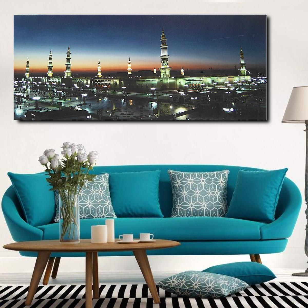Buy Wall Art Print Masjid Nabawi Prophets Mosque Medina Islamic