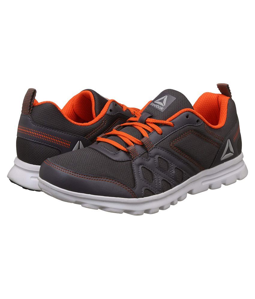 reebok running shoes grey