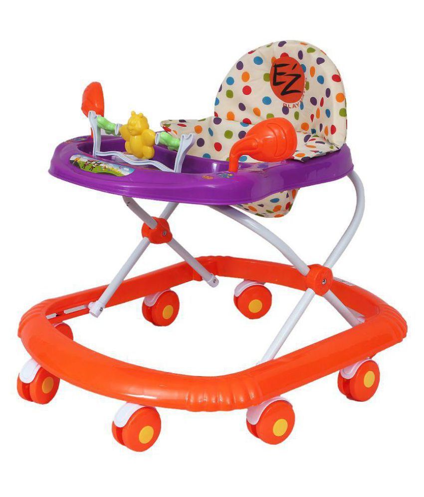 EZ' PLAYMATES BABY WALKER ORANGE - Buy EZ' PLAYMATES BABY WALKER ORANGE ...