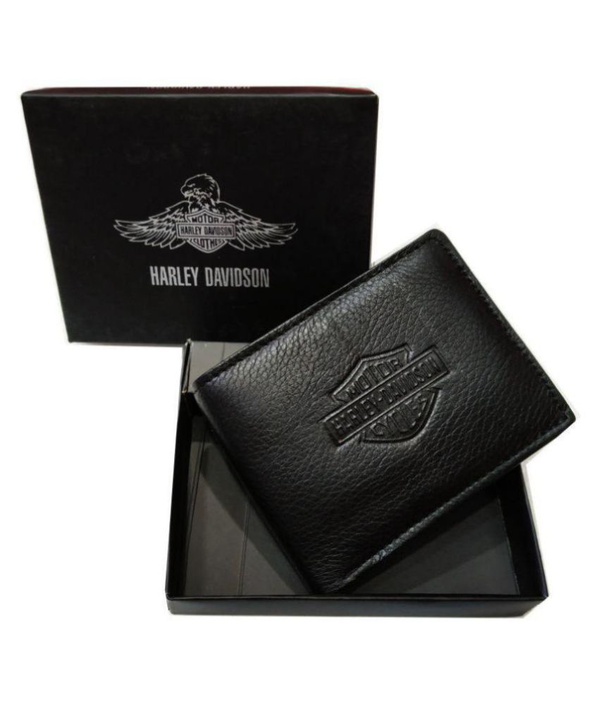 Harley Davidson Leather Black Casual Regular Wallet Buy Online At Low Price In India Snapdeal