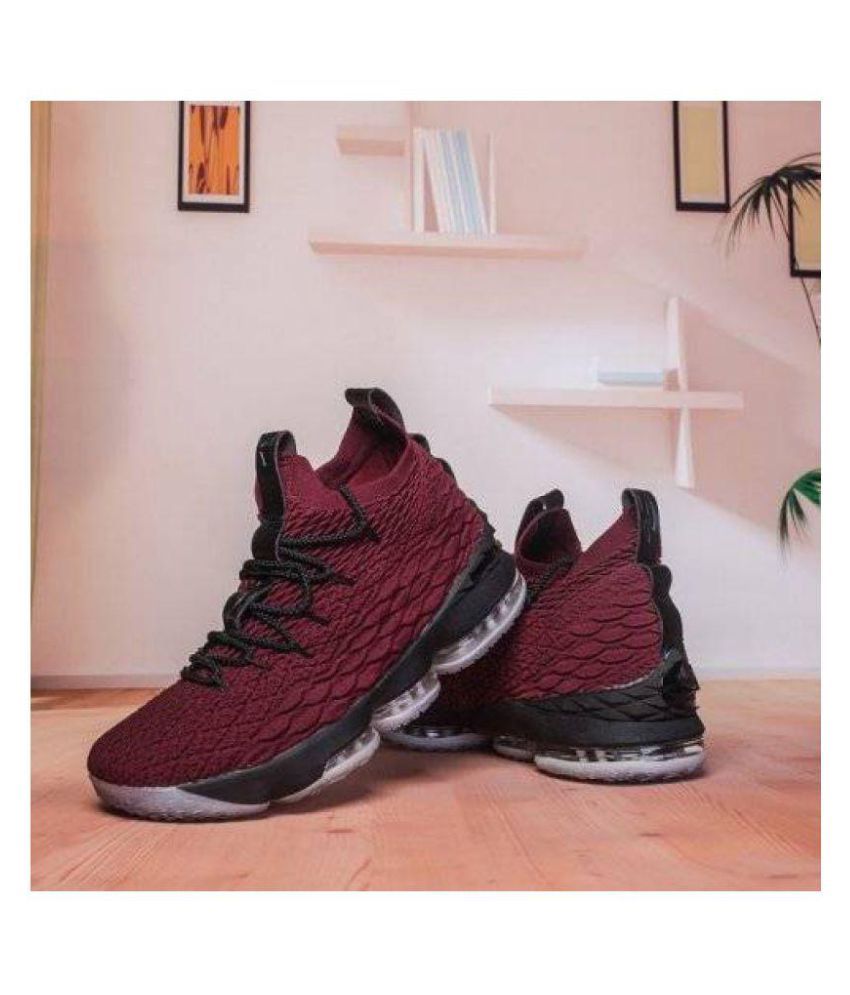 lebron 15 burgundy