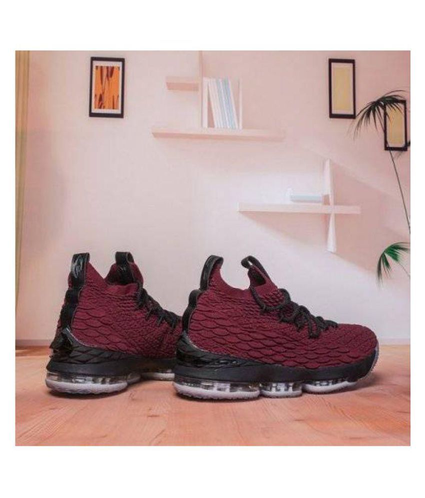 lebron 15 burgundy