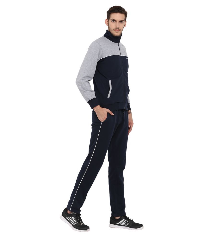 navy fleece tracksuit