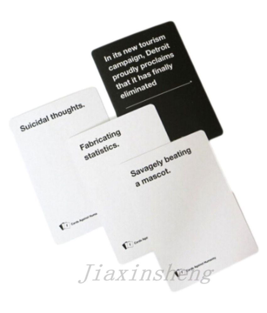 Cards Against Humanity First (1st) Expansion 112 Card Party Game New - Buy Cards  Against Humanity First (1st) Expansion 112 Card Party Game New Online at  Low Price - Snapdeal