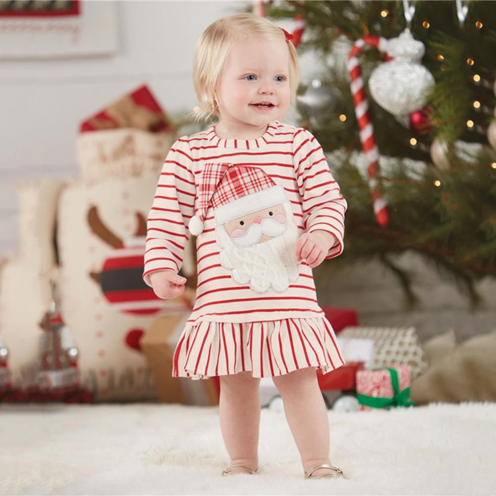 baby girls santa dress