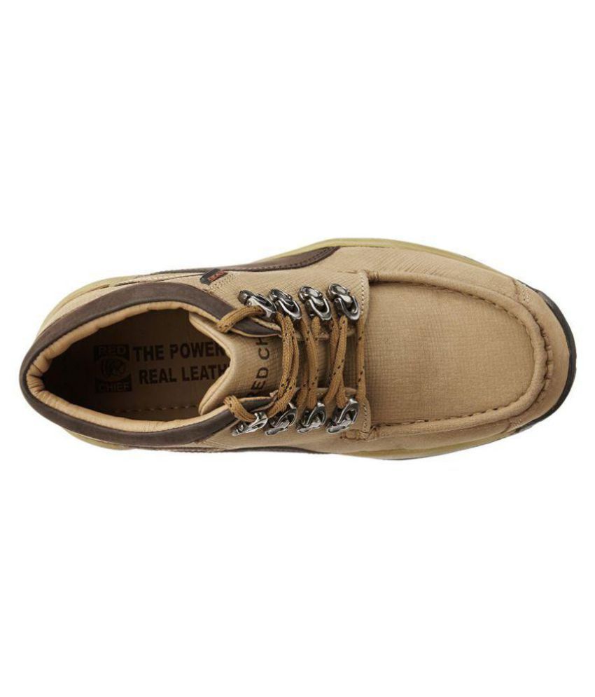 red chief shoes camel