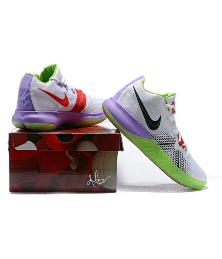 kyrie purple and green