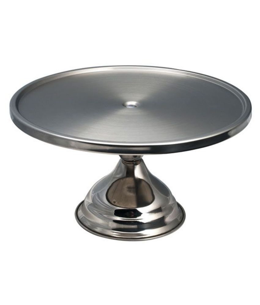    			Dynore Stainless Steel Cake Stand 1 Pcs