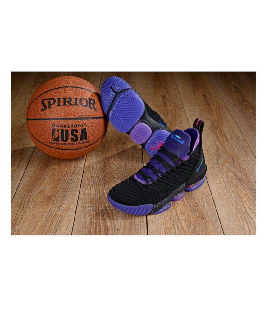 lebron 16 black and purple