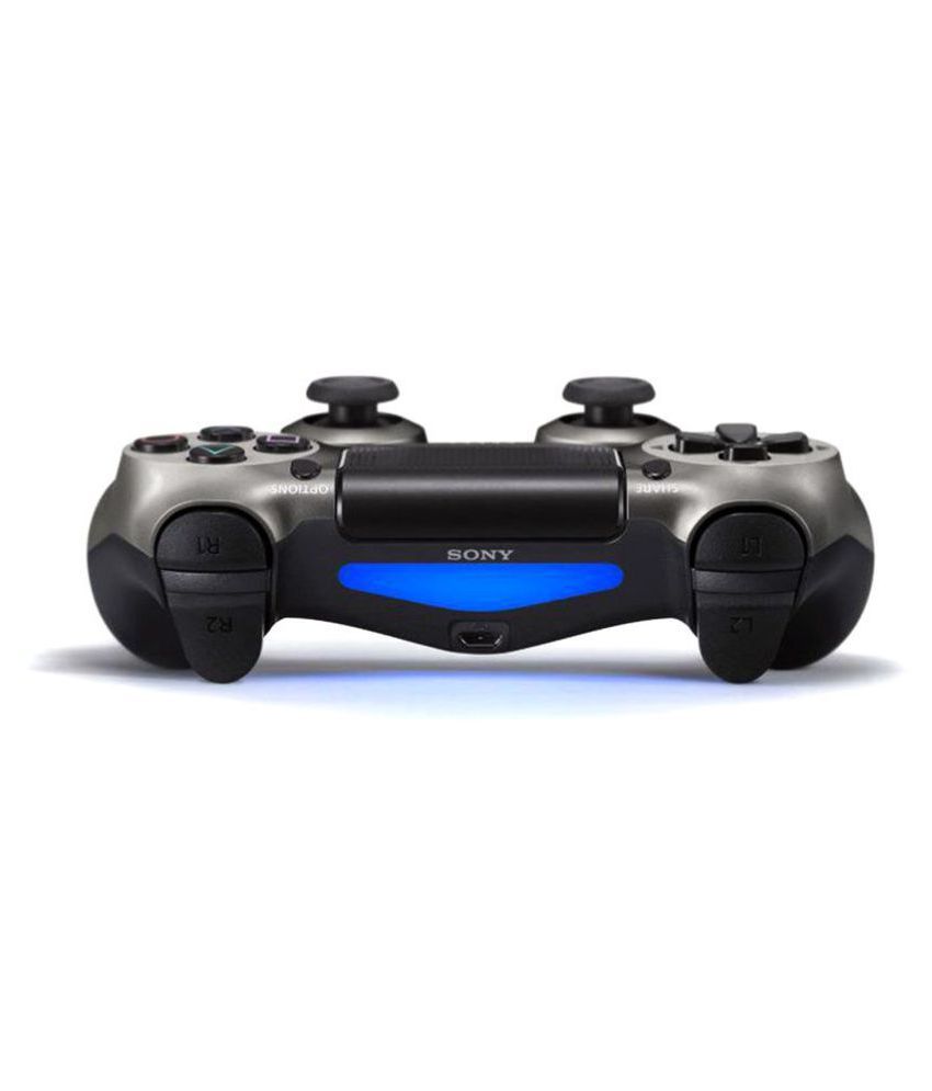 Buy Sony Dualshock 4 V2 Steel Black Controller For PS4 ( Wireless