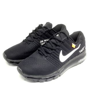 Nike Air Max 17 Off White Ltd Running Shoes Black Buy Online At Best Price On Snapdeal