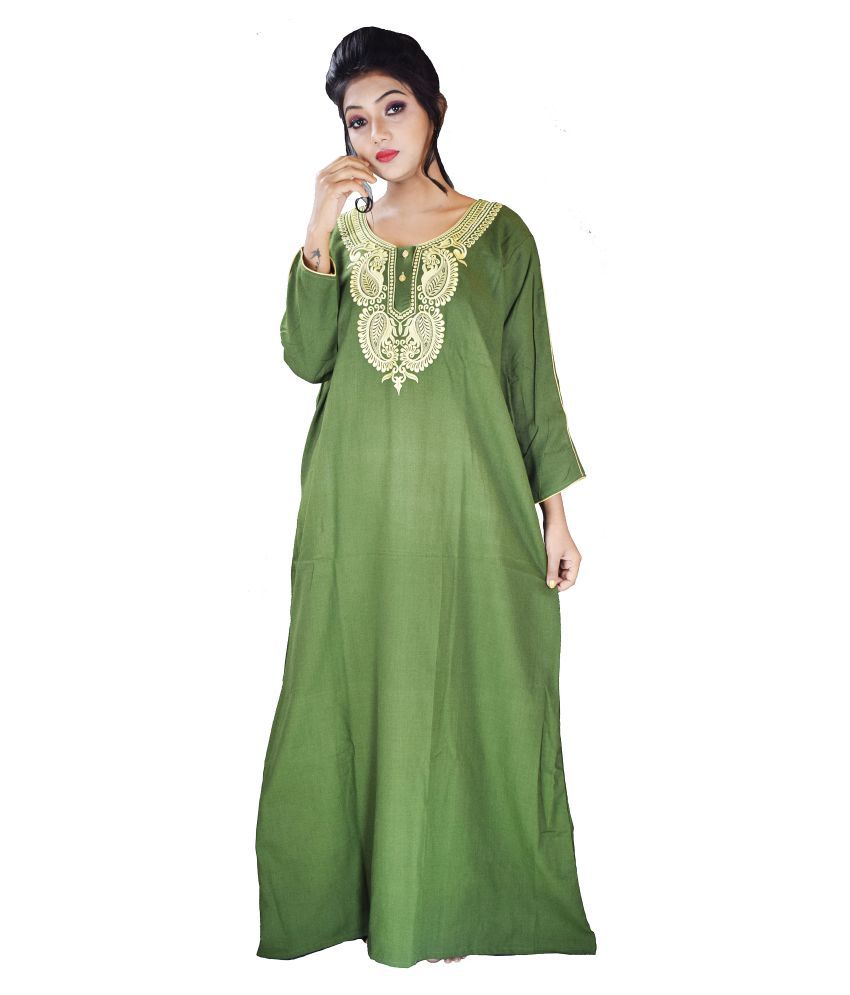 woolen gown