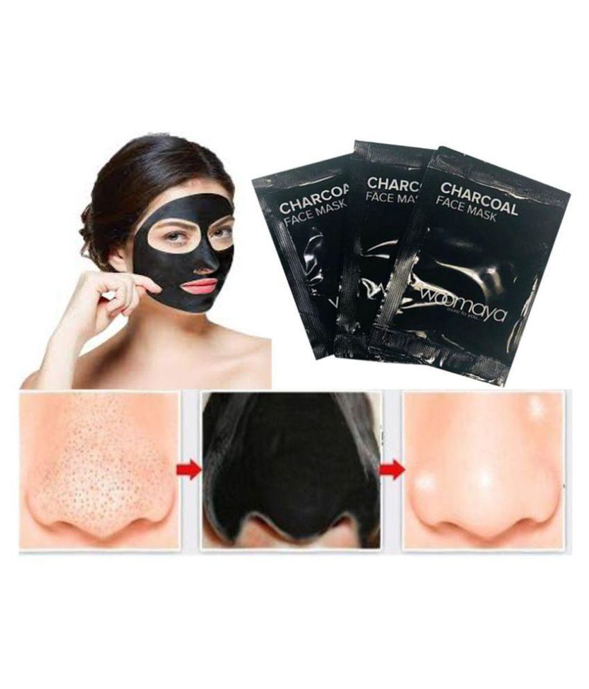 Charcoal Peel Off Blackhead Remove Mask Sachet (Pack Of 3): Buy 