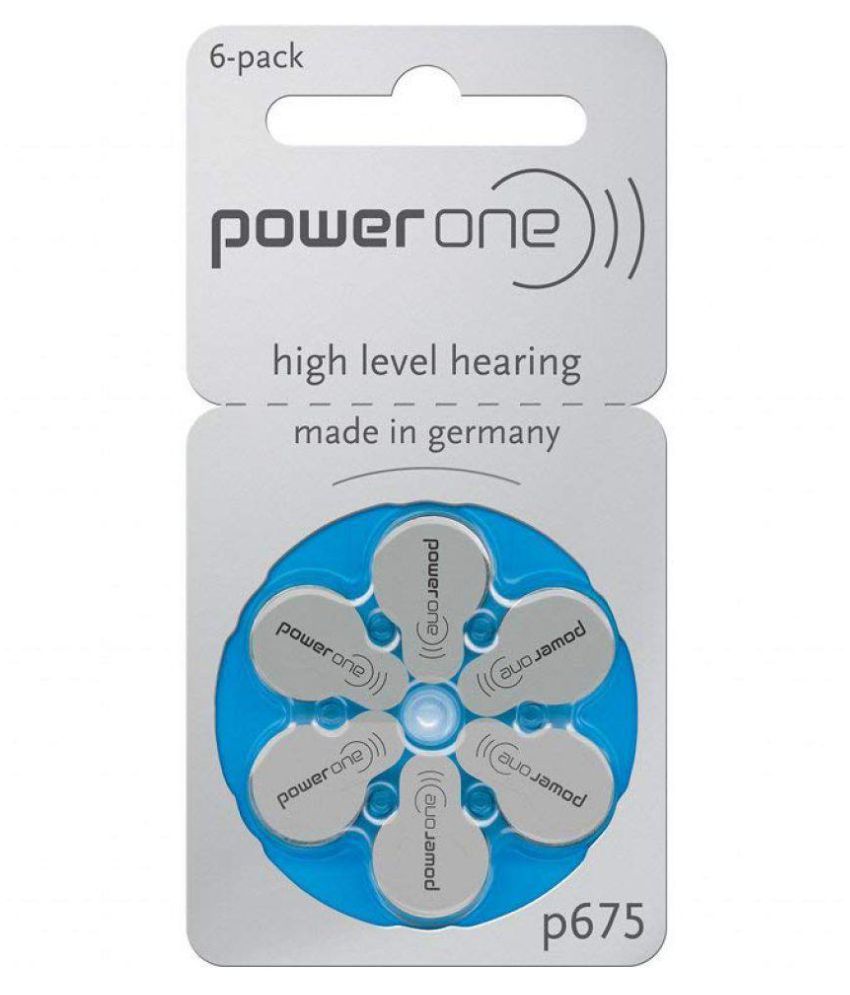 675 hearing aid battery