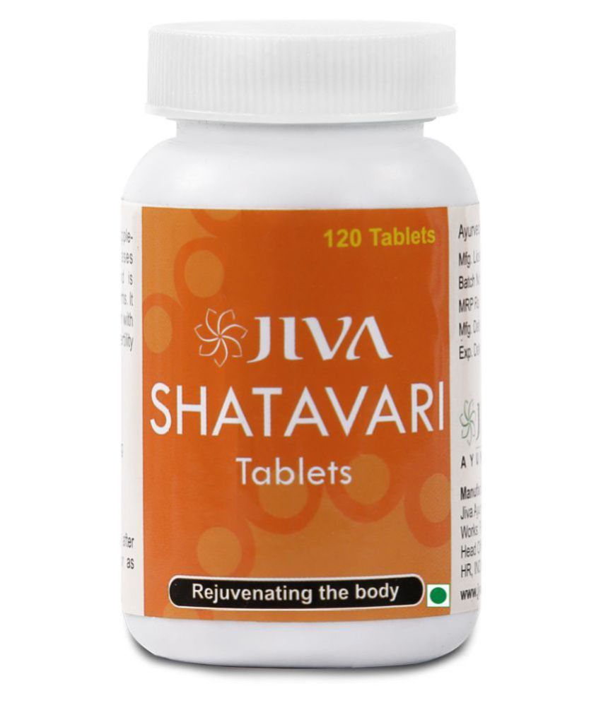 Jiva Ayurveda Shatavari Tablets (120 tablets) 120 no.s Vitamins Tablets