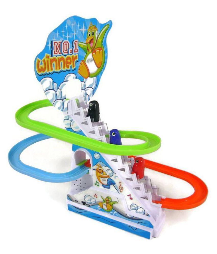 penguin race track