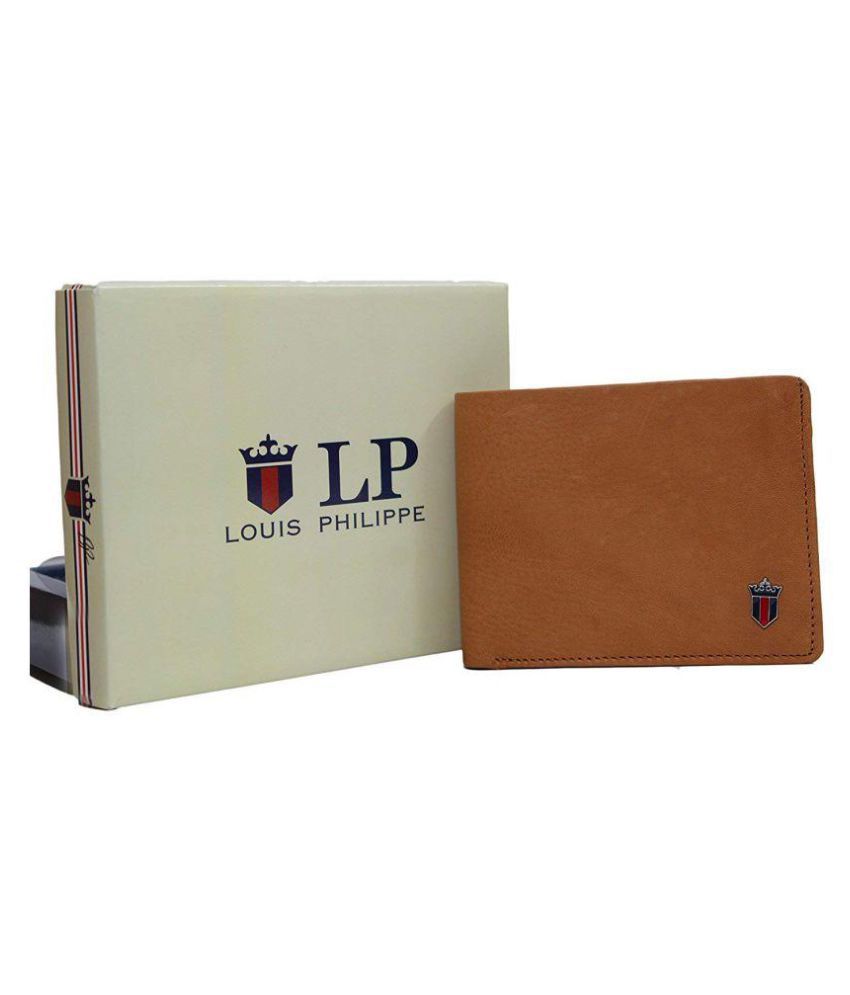 LP Louis Philippe Leather Tan Fashion Regular Wallet: Buy Online at Low Price in India - Snapdeal