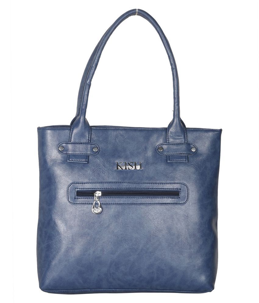     			Goodwin Blue P.U. Shoulder Bag