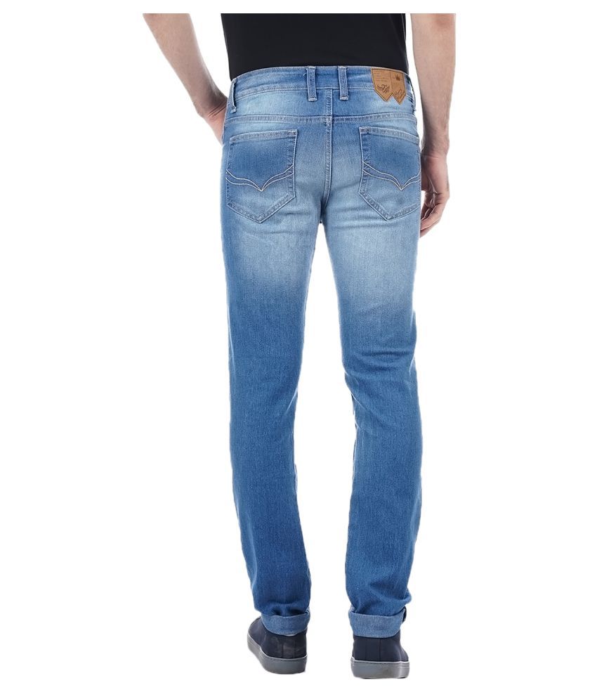 flying machine slim men blue jeans