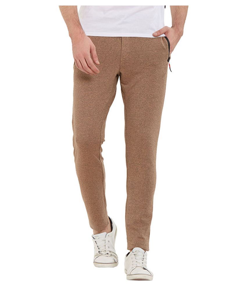 brown joggers petite