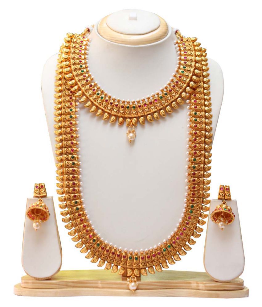 Swarajshop Alloy Golden Choker Contemporary/Fashion Gold ...