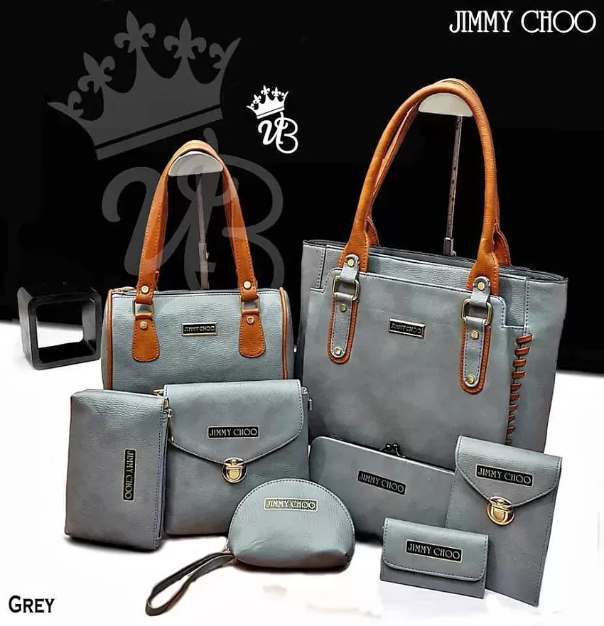 PU JIMMY CHOO HANDBAGS, for Corporate Gifts, Width : 3INCH at Rs 450 / Bag  in Mumbai