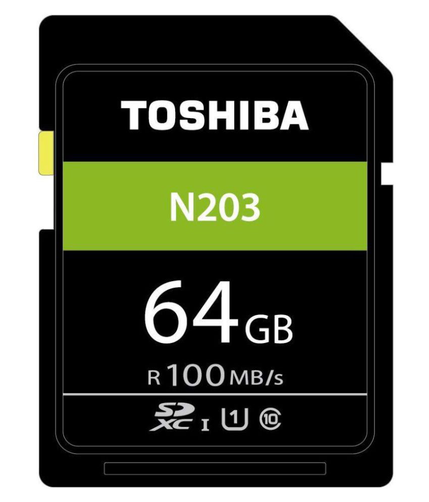 Toshiba N203 64 GB UHS - 1 mbps