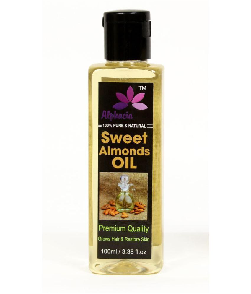 Alphacia Sweet Almond Oil Hair Oil 300 ml Pack of 3: Buy ...