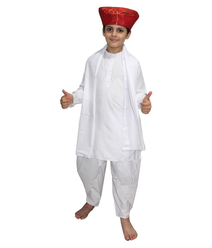     			Kaku Fancy Dresses Bal Gangadhar Tilak National Hero/freedom figter Costume For Kids Independence Day/Republic Day/Annual function/Theme Party/Competition/Stage Shows Dress