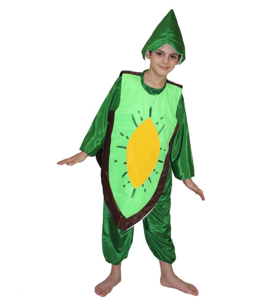 Kaku Fancy Dresses Kiwi Fruits Costume For Kids School Annual function ...