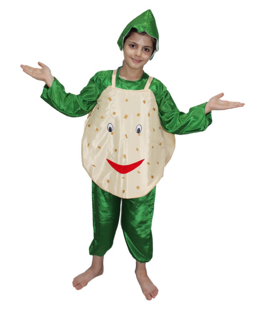     			Kaku Fancy Dresses Potato Vegetables Costume For Kids School Annual function/Theme Party/Competition/Stage Shows Dress