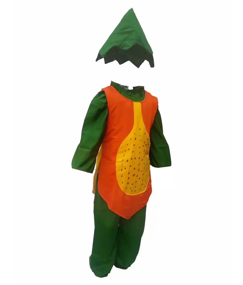 Buy Fancy Steps Realistic Look custurd Apple Fruit Fancy Dress Costume for  School Competition | Annual Functions | Theme Party | Stage Show B'dayGift  (3 to 4 Years) Online at desertcartINDIA