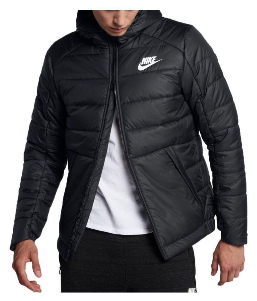 nike black bubble jacket