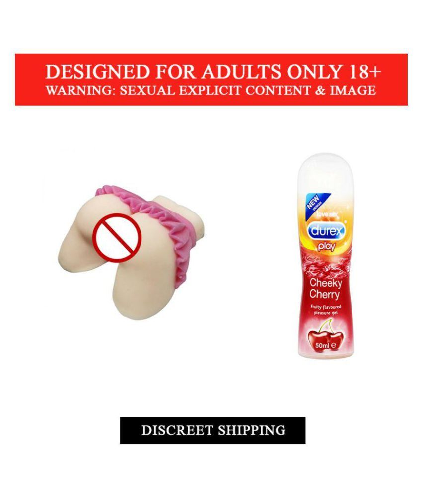 Pink Baby 3D Vagina And Ass Masturbator With Skirt Durex Play