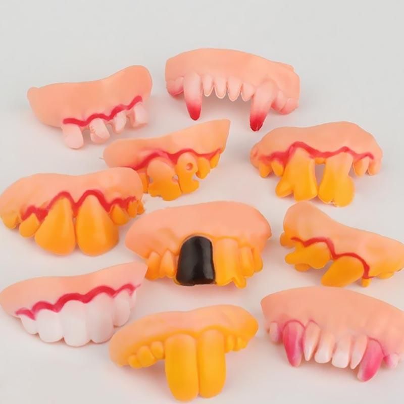 Funny Teeth Buck Teeth Vampire Teeth Zombie Front Teeth - Buy Funny ...