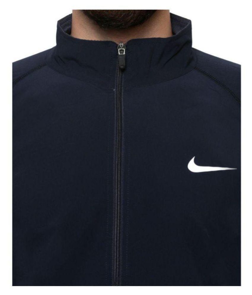 Nike Black Polyester lycra Jacket: Buy Online at Best Price on Snapdeal
