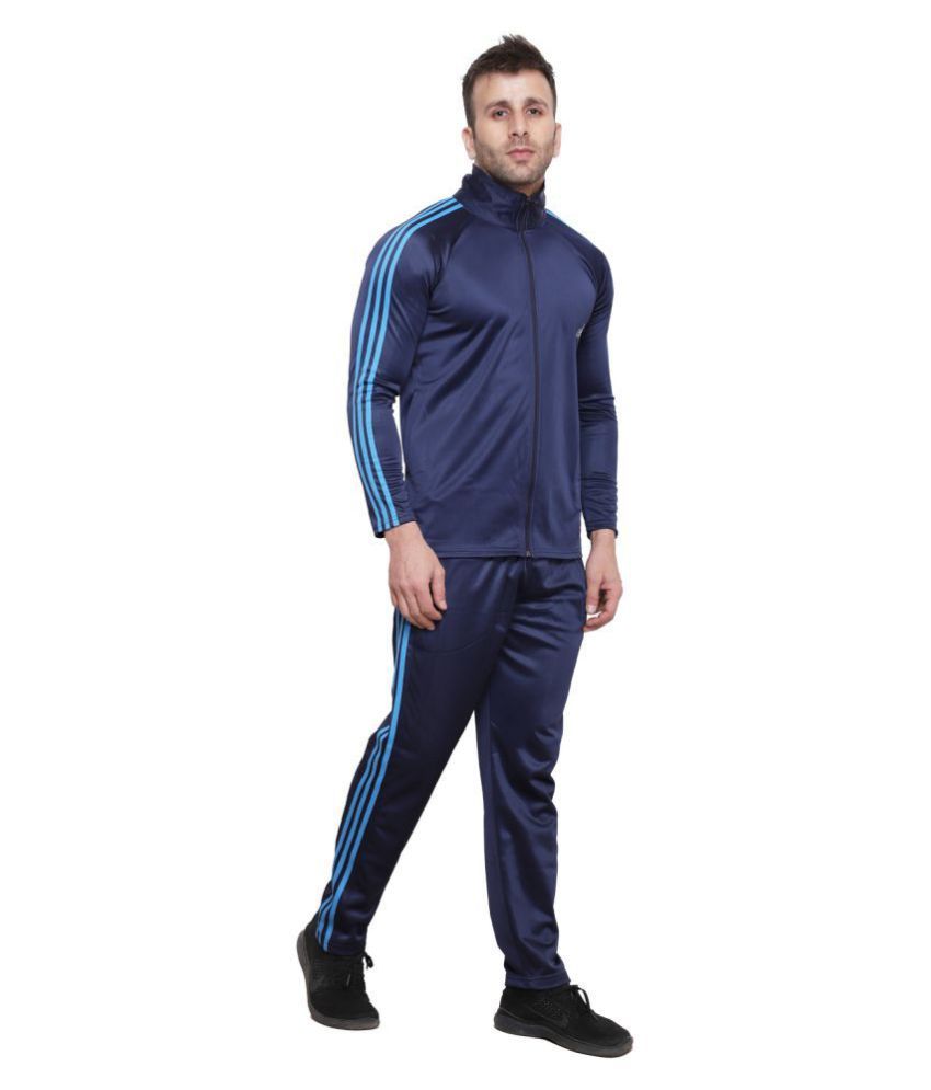 navy swoosh tracksuit