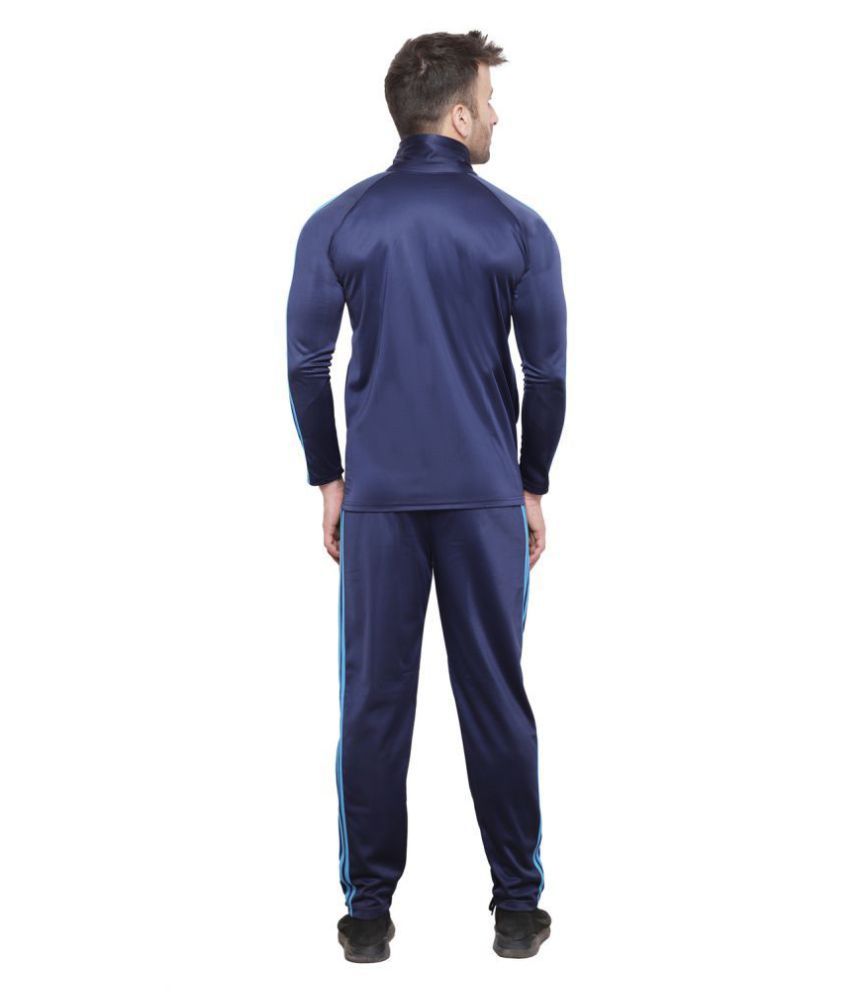 navy cotton tracksuit bottoms